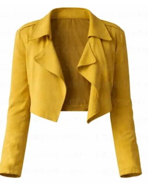Ciara Wyse Cropped Yellow Jacket