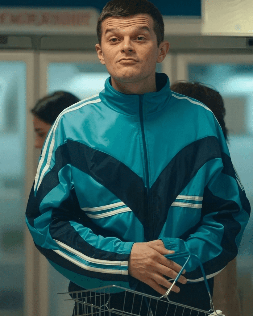 John Davidson (Robert Aramayo) I Swear Polyester Jacket - Image 2