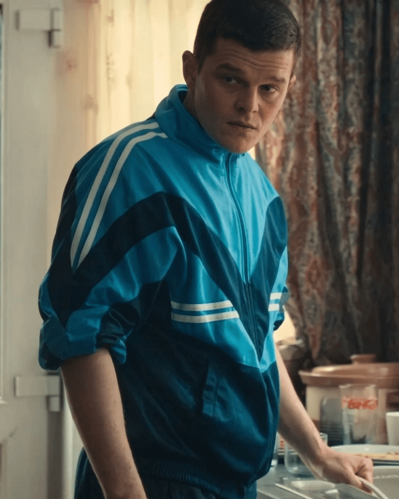 John Davidson (Robert Aramayo) I Swear Polyester Jacket - Image 3