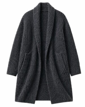 Ian McKellen (Magneto) Doomsday 2026 Charcoal Grey Wool Coat