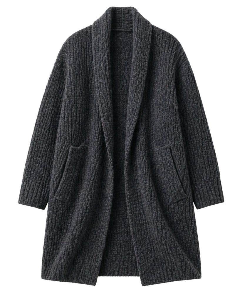 Ian McKellen (Magneto) Doomsday 2026 Charcoal Grey Wool Coat