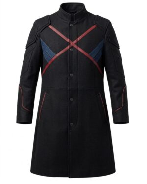 Night Crawler (Alan Cumming) Doomsday 2026 Black Wool Coat