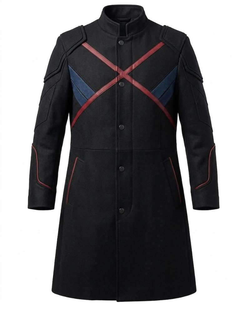 Night Crawler (Alan Cumming) Doomsday 2026 Black Wool Coat