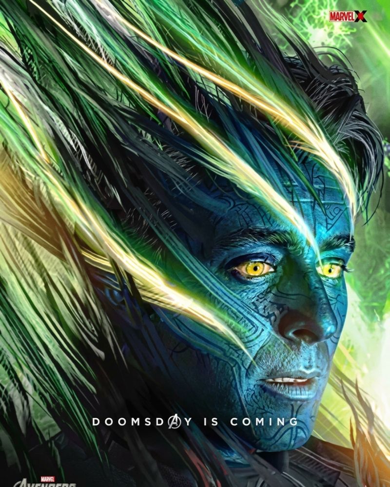 Night Crawler (Alan Cumming) Doomsday 2026 Black Wool Coat - Image 4
