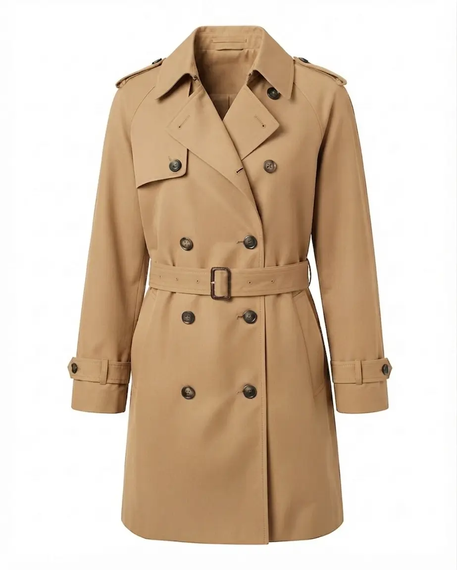 Kristin Scott Thomas SlowHorses S06 2026 Cotton Long Coat