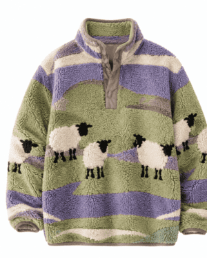 Zoey Deutch Voicemails for Isabelle 2026 Sheep Fleece Sweatshirt