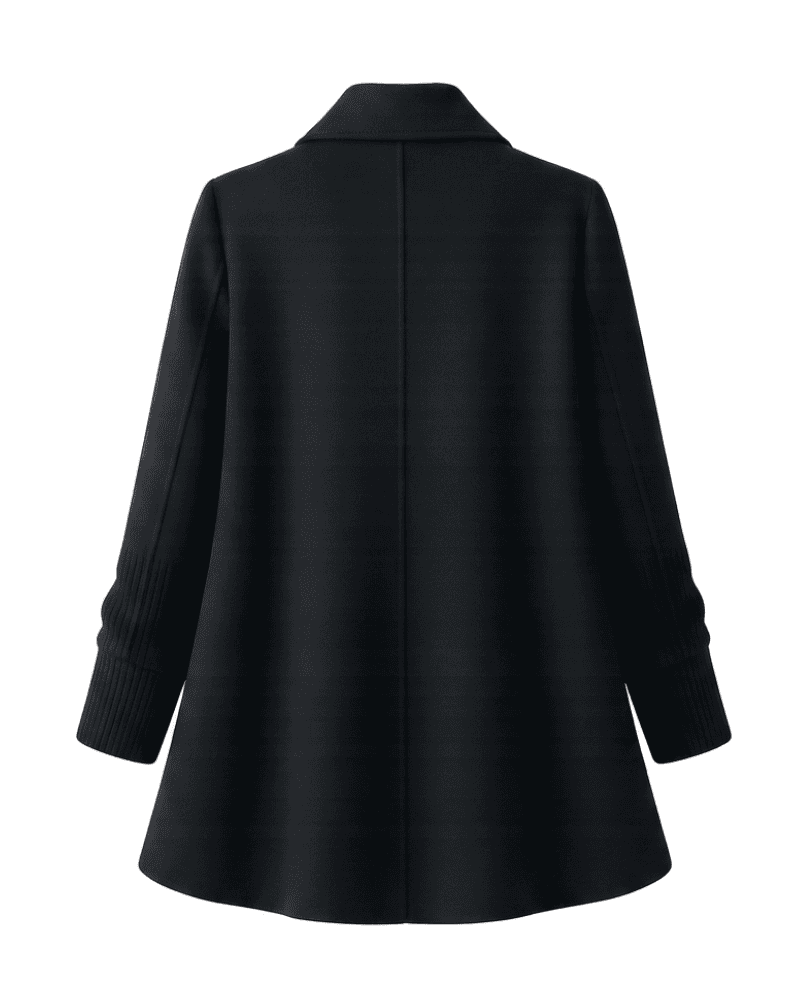Kristian Scott SlowHorses S06 Series Black Long Wool Coat - Image 2