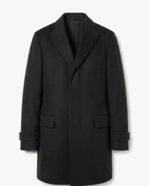 Johann Schmidt SlowHorses S06 2026 Black Wool-Blend Long Coat