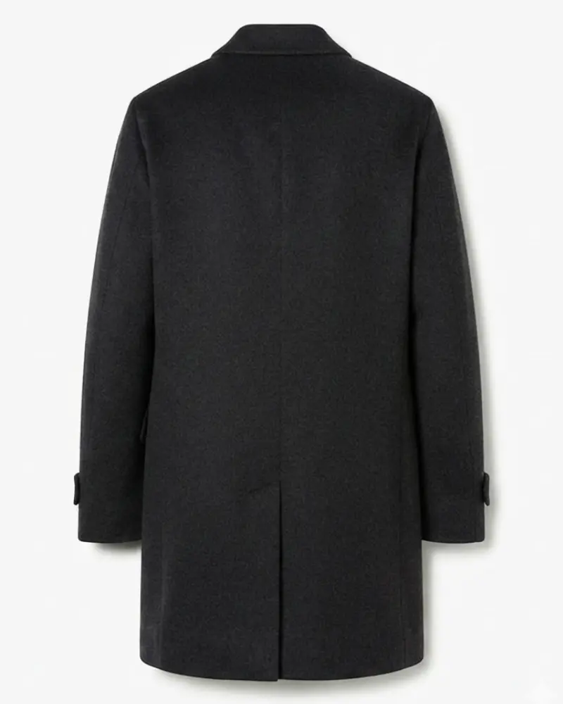 Johann Schmidt SlowHorses S06 2026 Black Wool-Blend Long Coat - Image 2