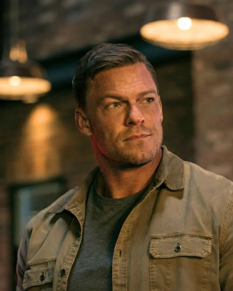 Alan Ritchson (Jack Reacher) Reacher S04 Cotton Canvas Jacket - Image 3