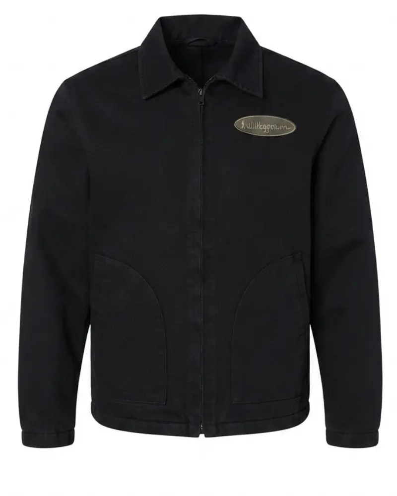 Alan Ritchson (Jack Reacher) Reacher S04 Black Cotton Jacket