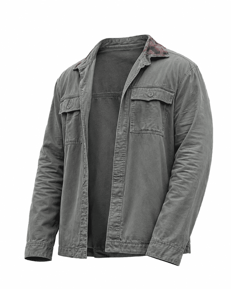 Alan Ritchson (Jack Reacher) Reacher S04 Grey Cotton Jacket