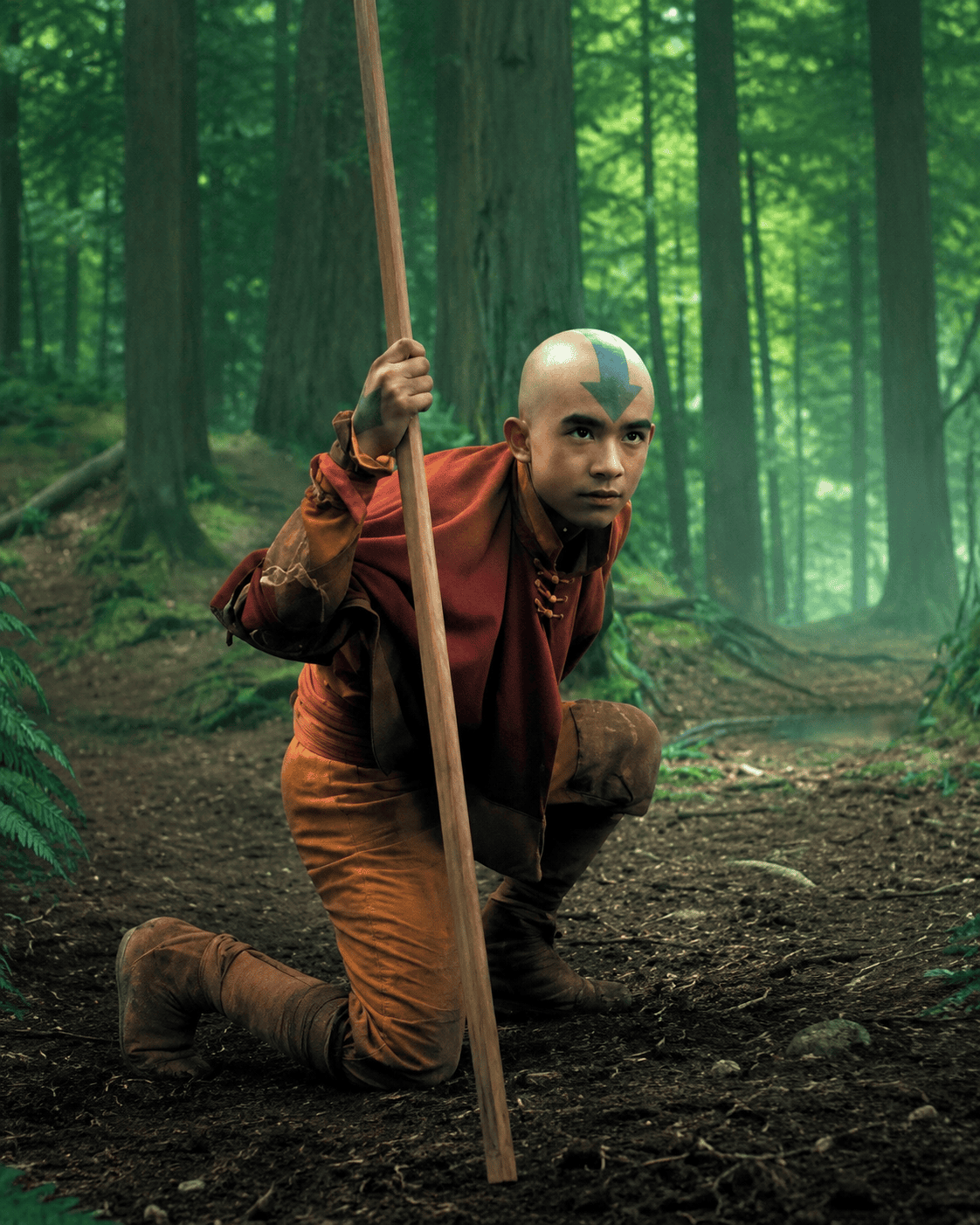 Aang (Gordon Cormier) Avatar: The Last Airbender Cosplay Costume - Image 3