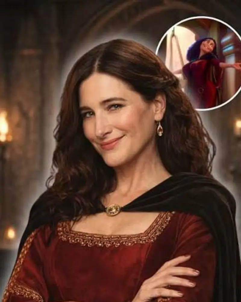 Kathryn Hahn (Mother Gothel) Tangled Live Action 2026 Cloak Dress - Image 3
