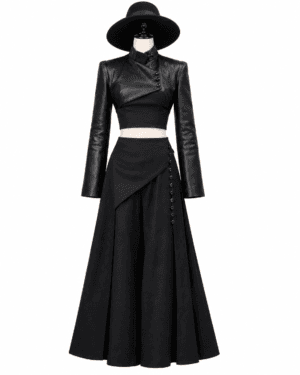 Morwenna (Alex Consani ) AHS S13 Movie Premium NYC Shoot Black Dress