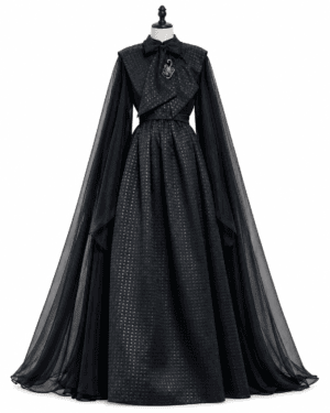 Myrtle Snow (Frances Conroy) AHS S13 Movie Premium NYC Shoot Black Dress 