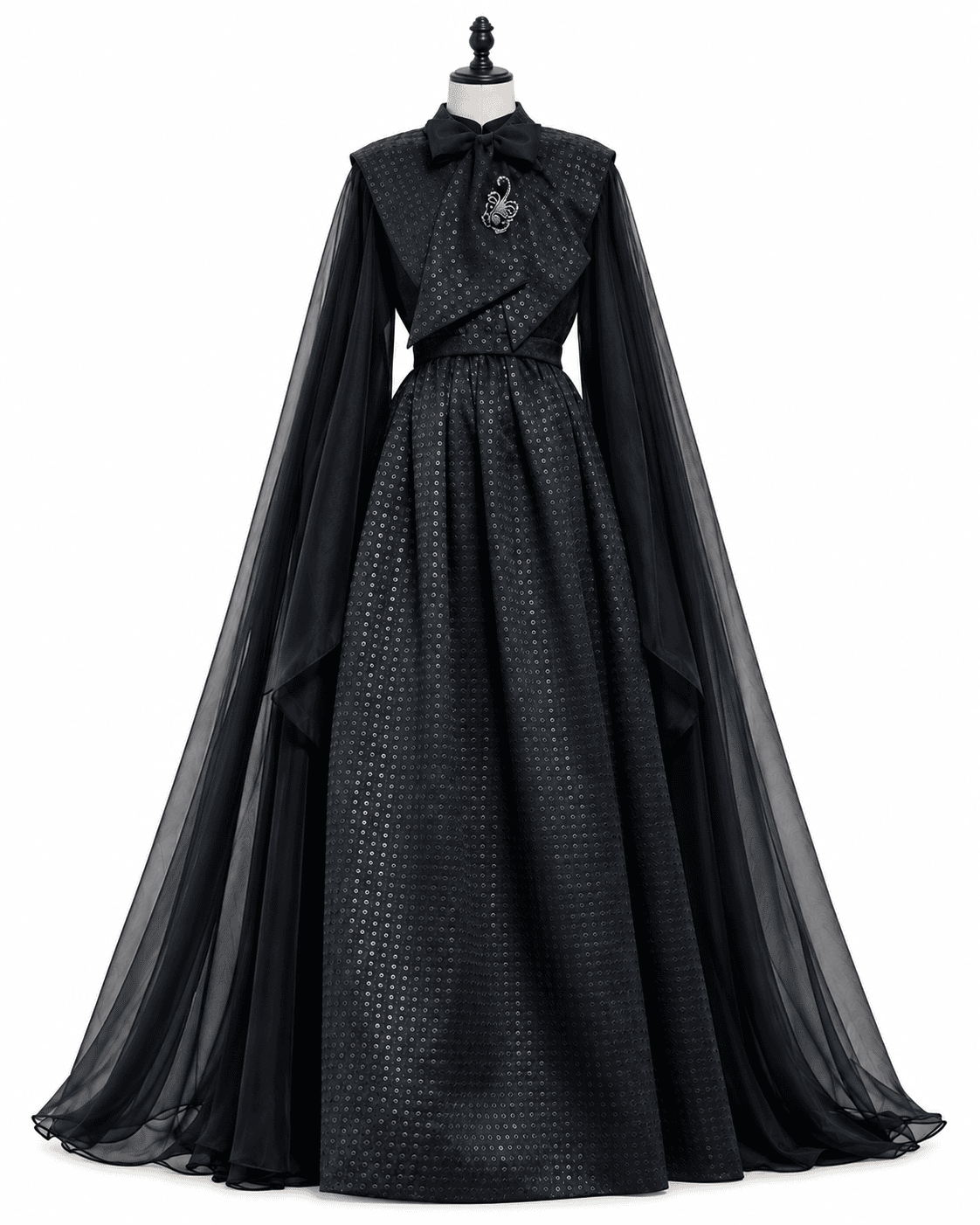 Myrtle Snow (Frances Conroy) AHS S13 Movie Premium NYC Shoot Black Dress