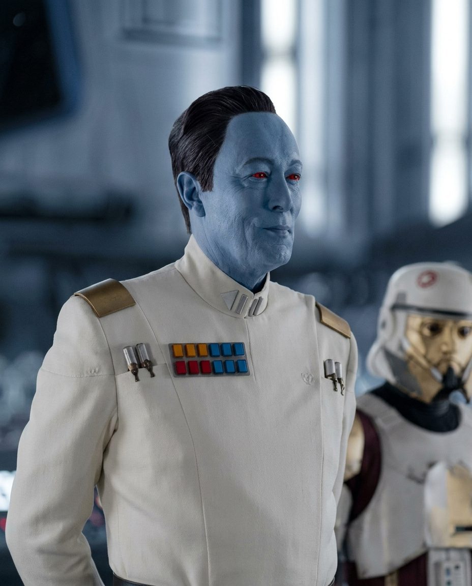 Grand Admiral Thrawn Stars Wars: Ashoka S02 Cosplay Suit - Image 4