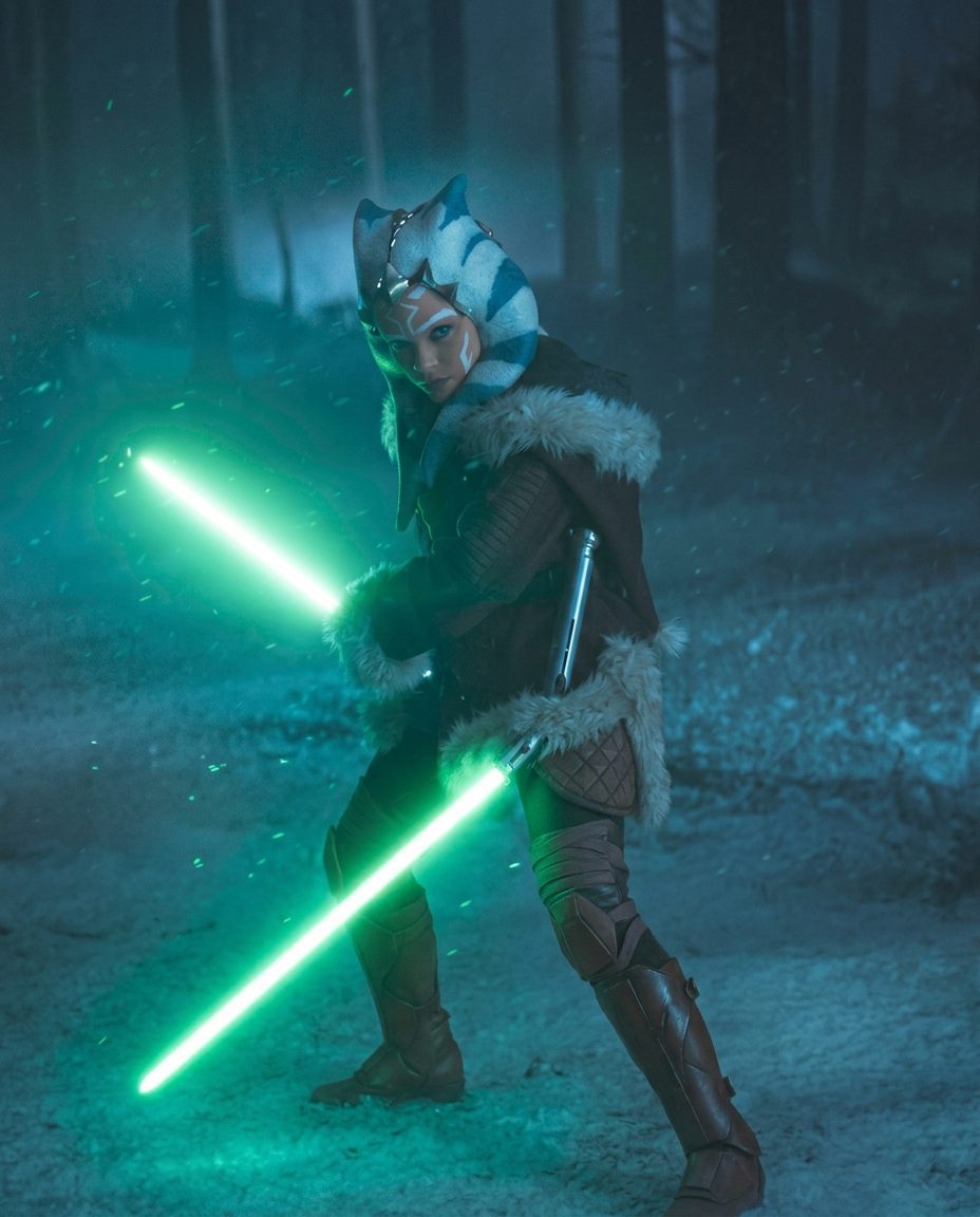 Ashoka Tano (Rosario Dawson) Stars Wars: Ashoka S02 Cosplay Coat - Image 2