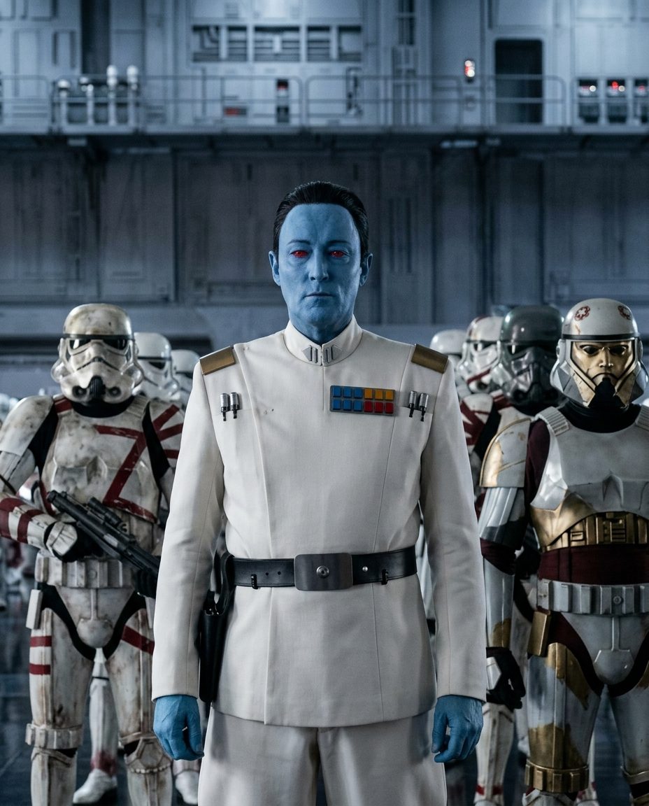 Grand Admiral Thrawn Stars Wars: Ashoka S02 Cosplay Suit - Image 2