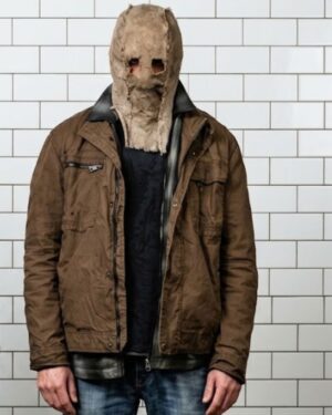 Gregory 2026 Movie The Strangers Chapter 3 Gabriel Basso Brown Cotton Jacket
