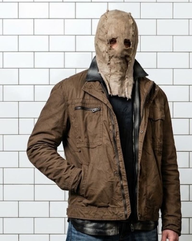 Gregory 2026 Movie The Strangers Chapter 3 Gabriel Basso Brown Cotton Jacket - Image 2