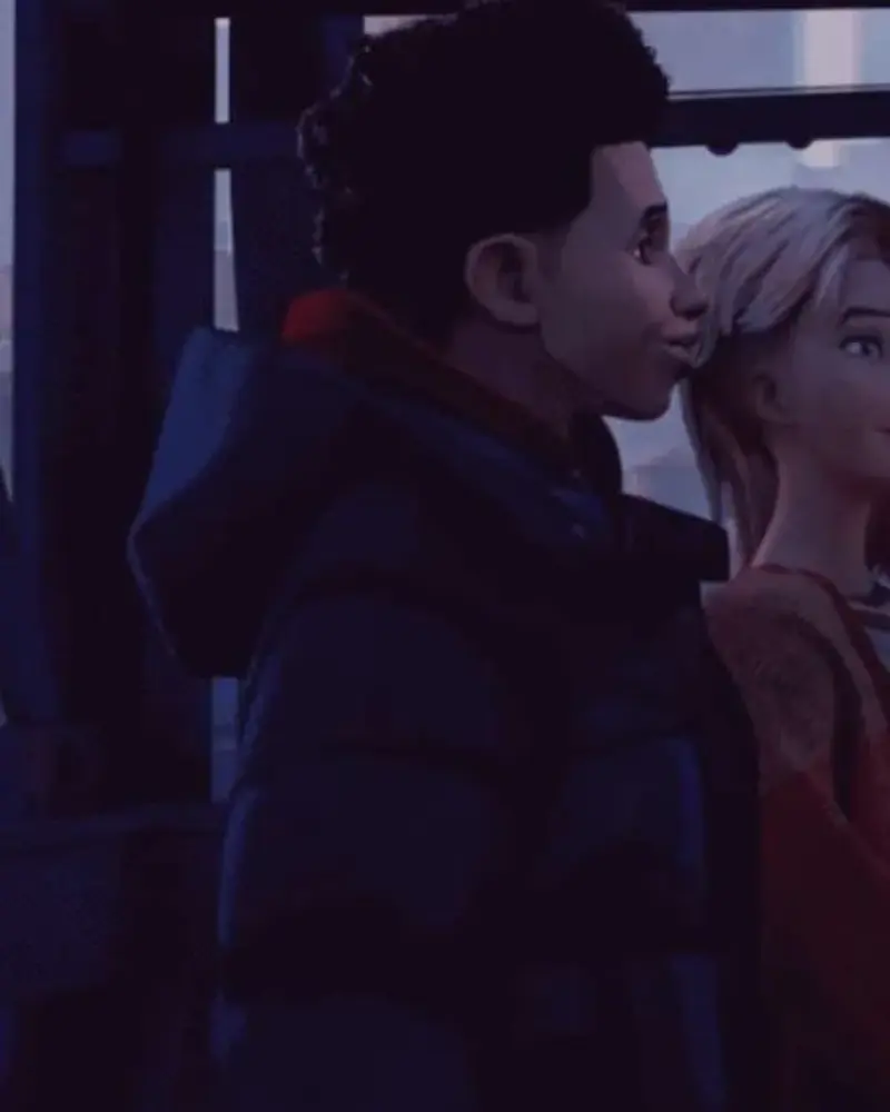 Miles Morales Spider-Man Black Jacket Across Spider-Verse - Image 3