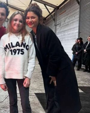 Zendaya Spider-Man Brand New Day 2026 Black Coat