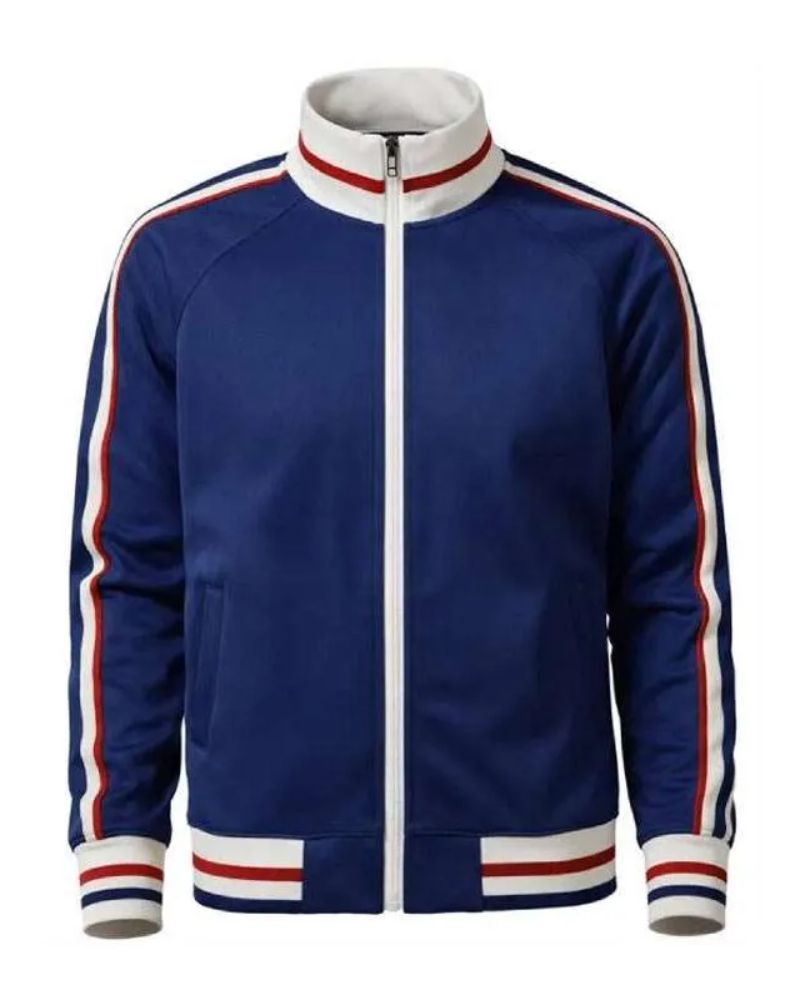 Oscar Shaw Tyrese Gibson Blue Track Jacket