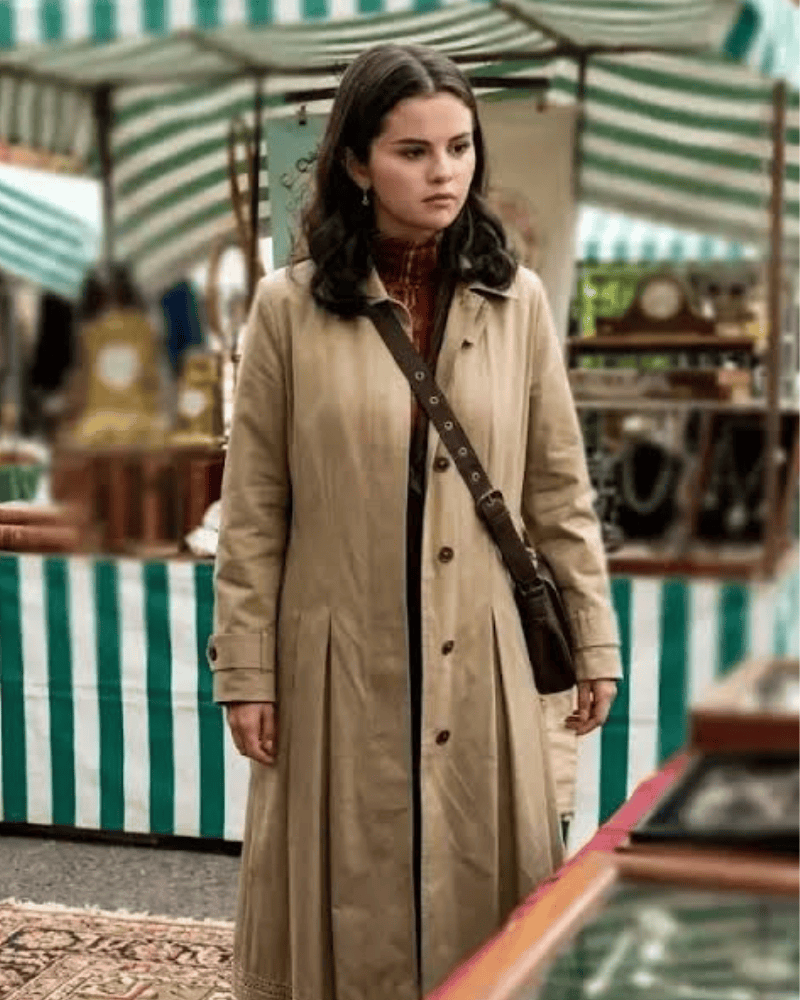 Mable Mora (Selena Gomes) Only Murders in the Building S06 Cotton-Blend Coat - Image 2