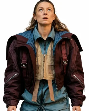 Futuristic Brown Jacket
