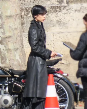 Gothic Leather Coat