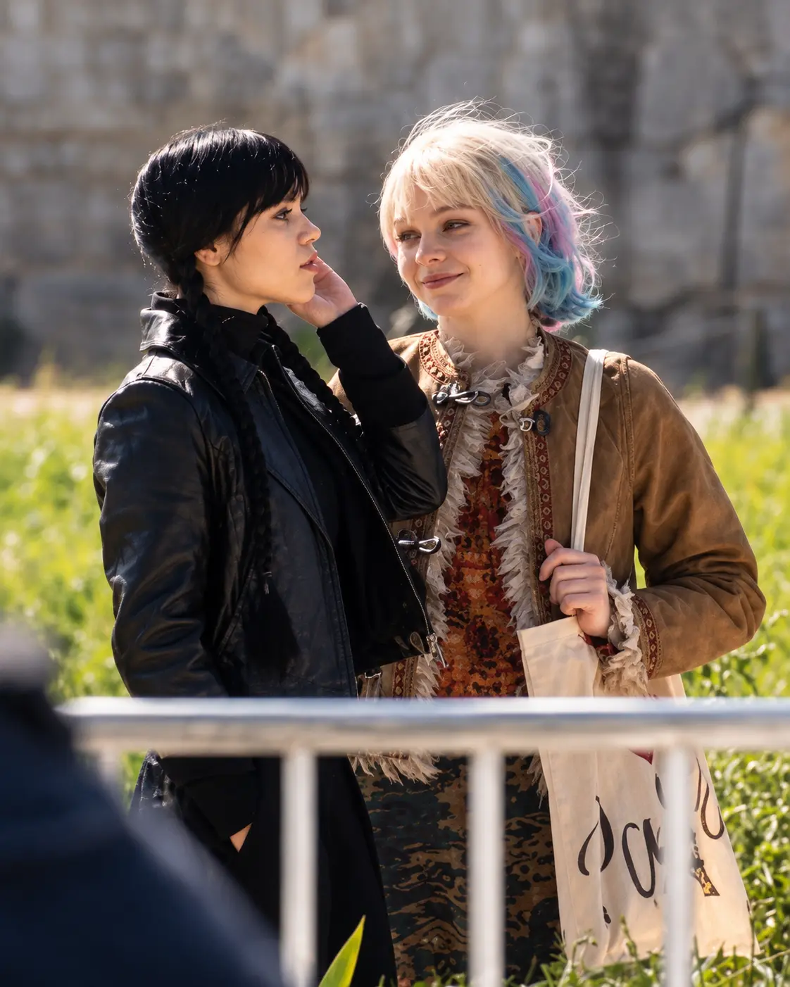 Enid Brown Shearling Jacket – Wednesday Season 3 - Image 3
