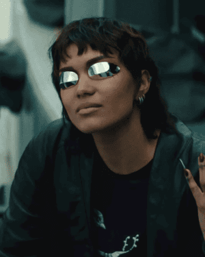 Neuromancer leather